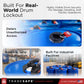 built for real-world drum lockout, highly visible drum security for storage, handling and facility operations