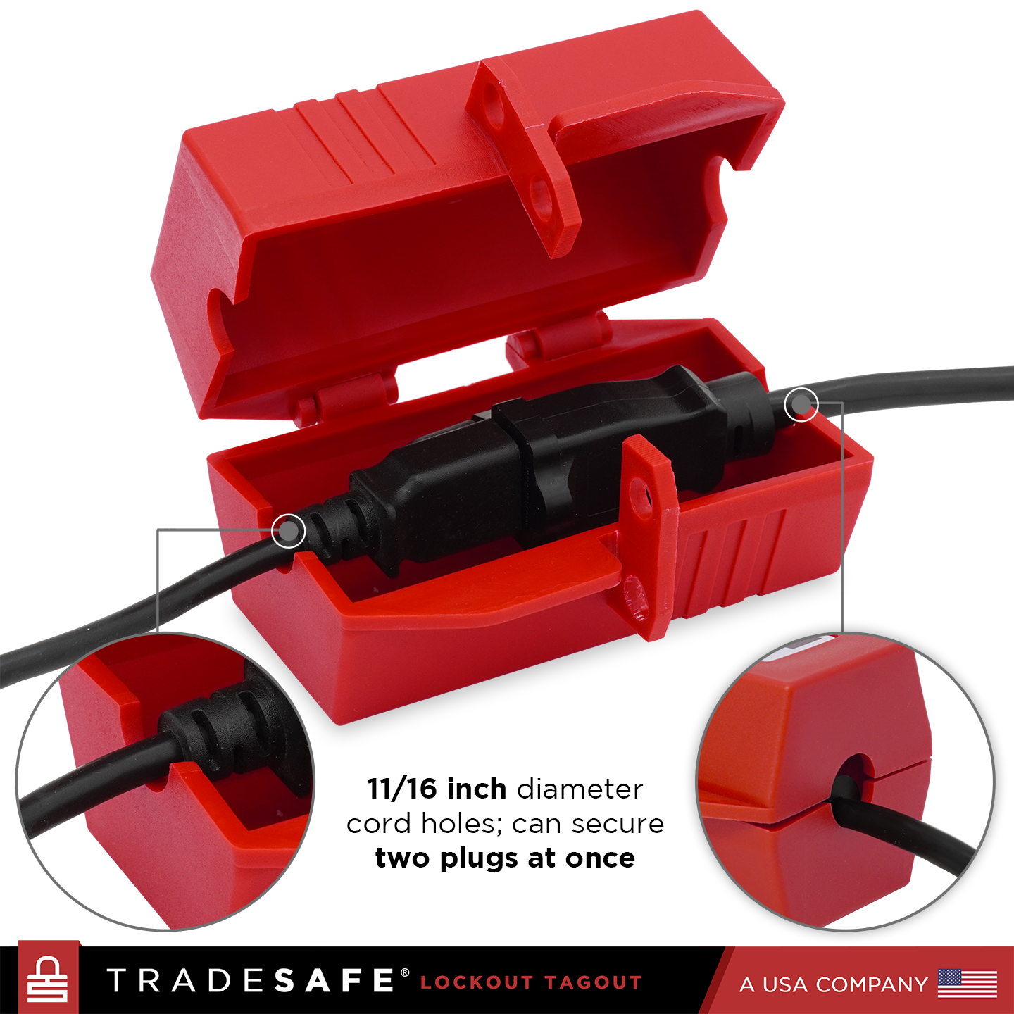 Electrical Plug Lockout Device - 110 to 125V | TRADESAFE
