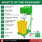 components and quantities of the eyewash station