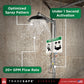 features of the emergency shower with pull rod