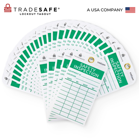 Pfas Inspection Tag Safety Inspection Tags – 30 Pack Safety Tags | TRADESAFE