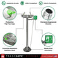 features of floor mounted eye wash emergency station