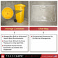 product features of the spill kit storage container and portable clear bag