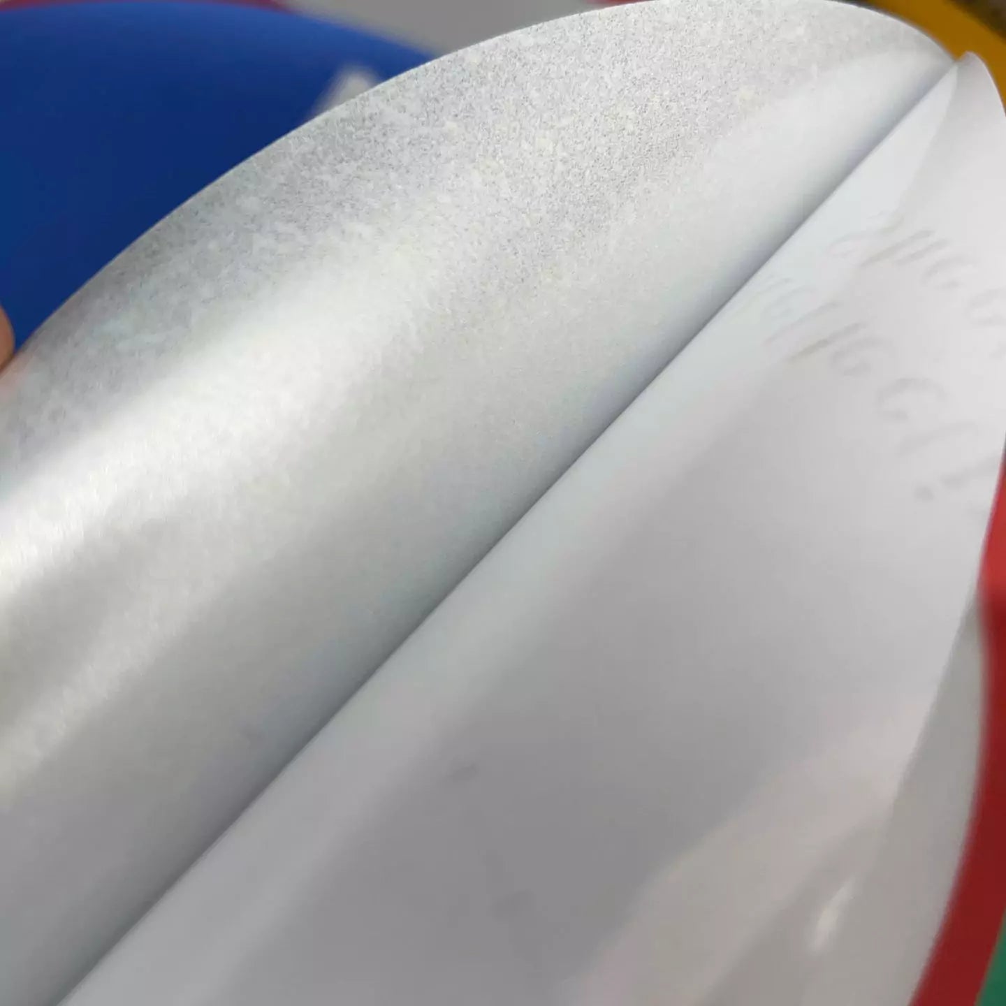 peeled sticker sign