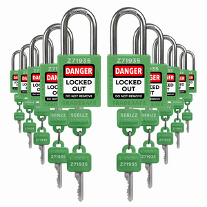 tradesafe keyed alike lockout locks
