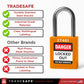 features of tradesafe keyed different locks vs other brands