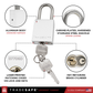 silver lockout tagout locks features