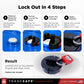 lock out in 4 steps, ow to install the drum bung lock out