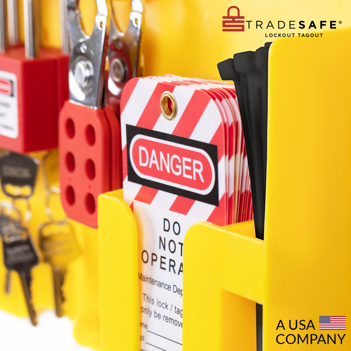 Large Lockout Tagout Station – Industrial LOTO Station | TRADESAFE