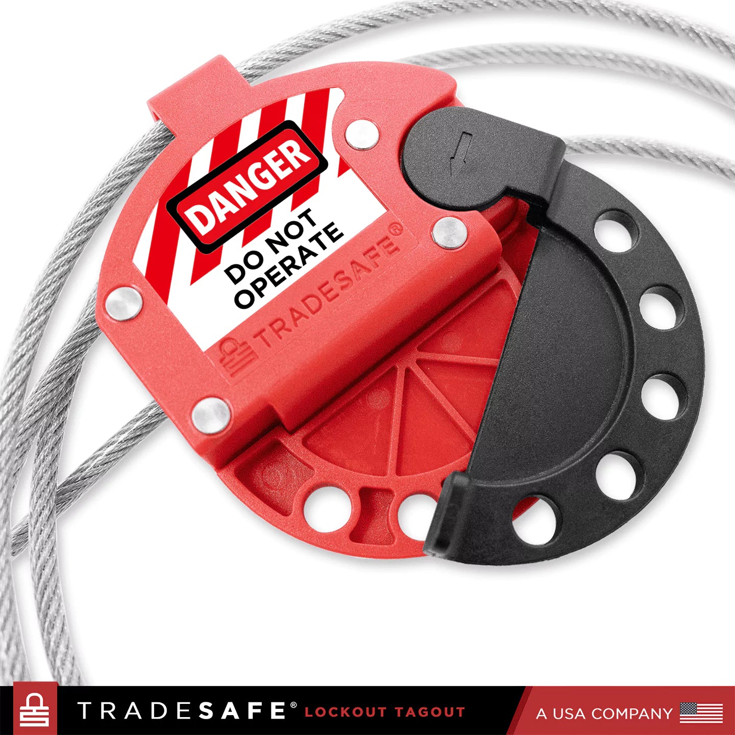 cable lockout tagout 6ft length