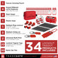 lockout tagout kit with component quantities listed
