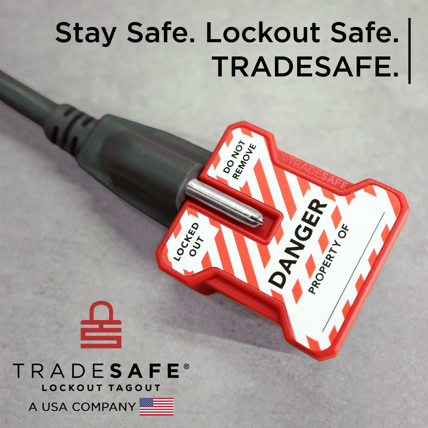 Power Plug Lockout Device - Keyed Differently | TRADESAFE