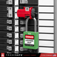 a green loto padlock in use along with a circuit breaker lock