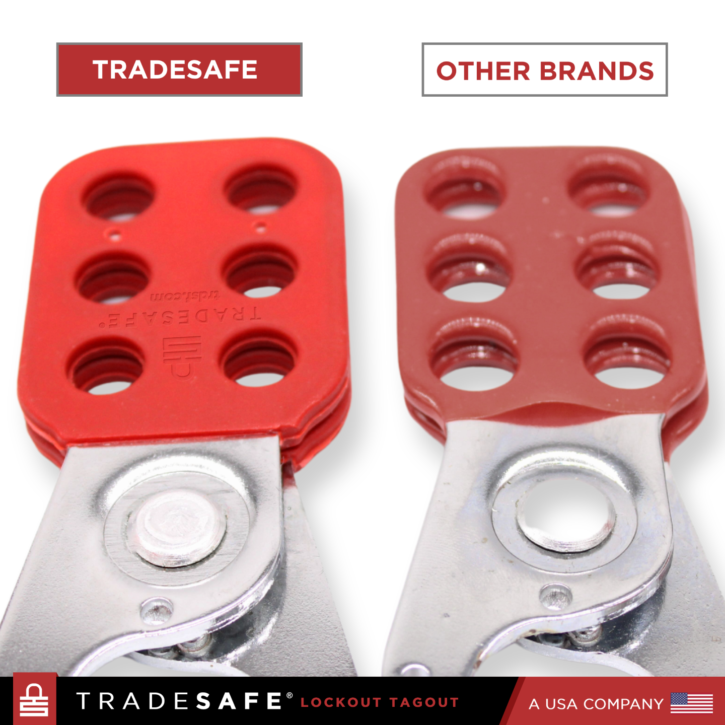 TRADESAFE LOTO Hasp vs other brands