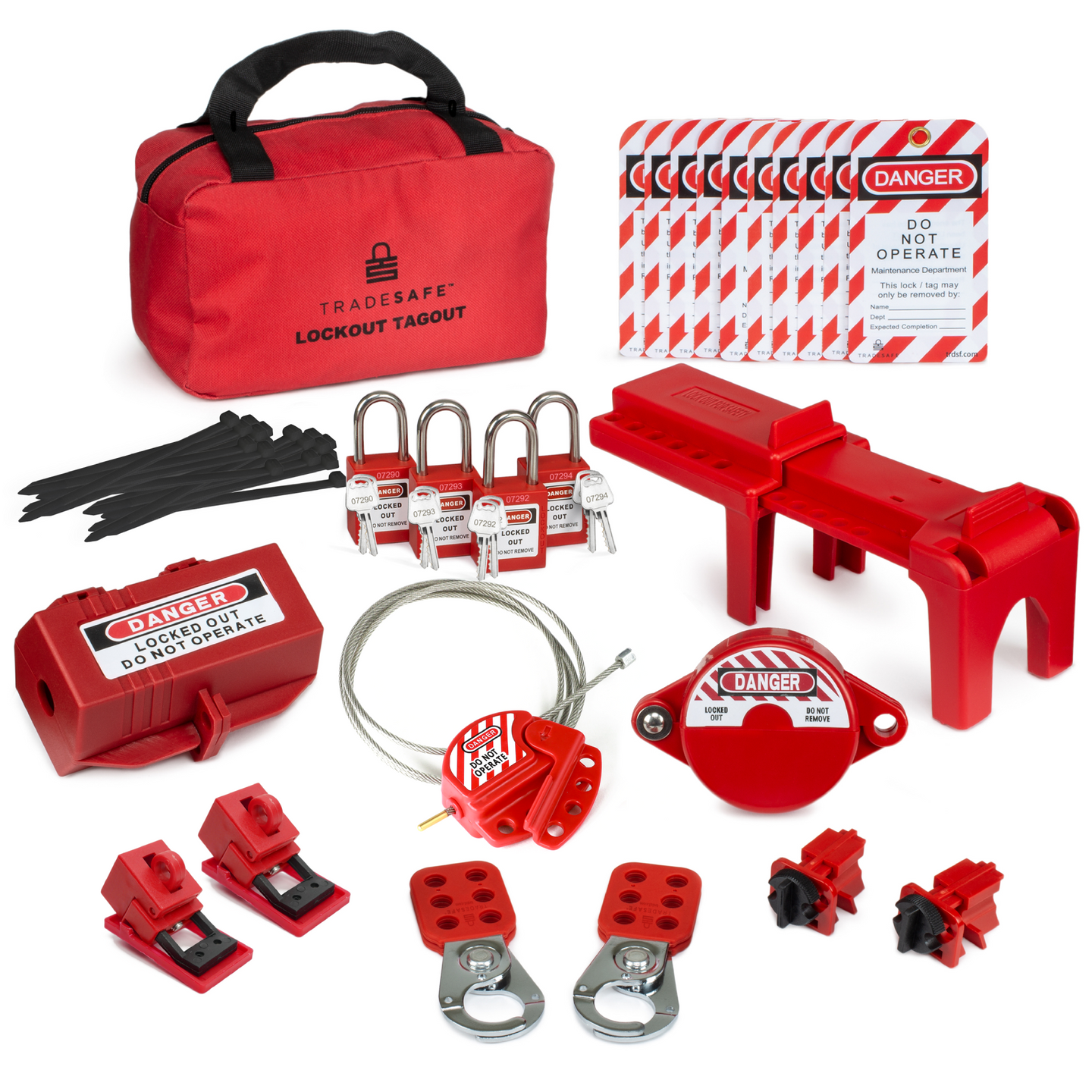 Industrial Lockout Tagout Kit | TRADESAFE