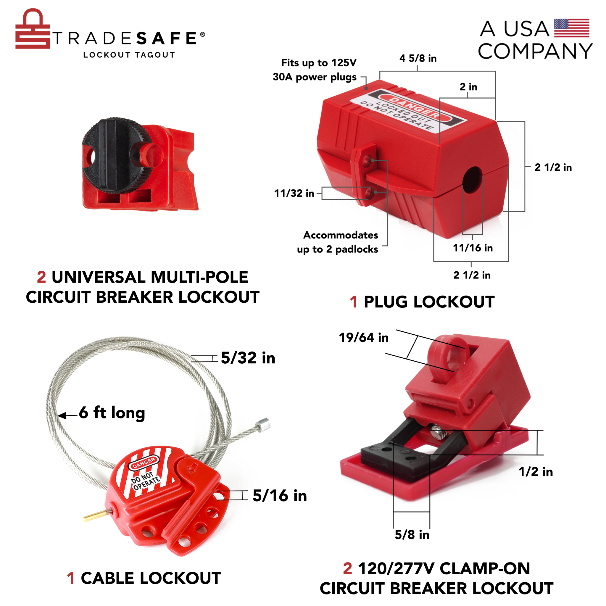 Industrial Lockout Tagout Kit | TRADESAFE