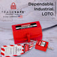 tradesafe, a usa company. dependable. industrial. loto.