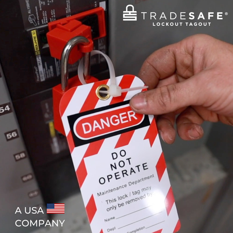 Lockout Tagout Tags - 10 Pack Danger Tags | TRADESAFE