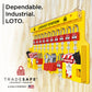 tradesafe: dependable. industrial. loto.