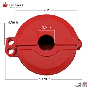 Gate Valve Lockout – 1” to 2-1/2” Valve Handle Diameter