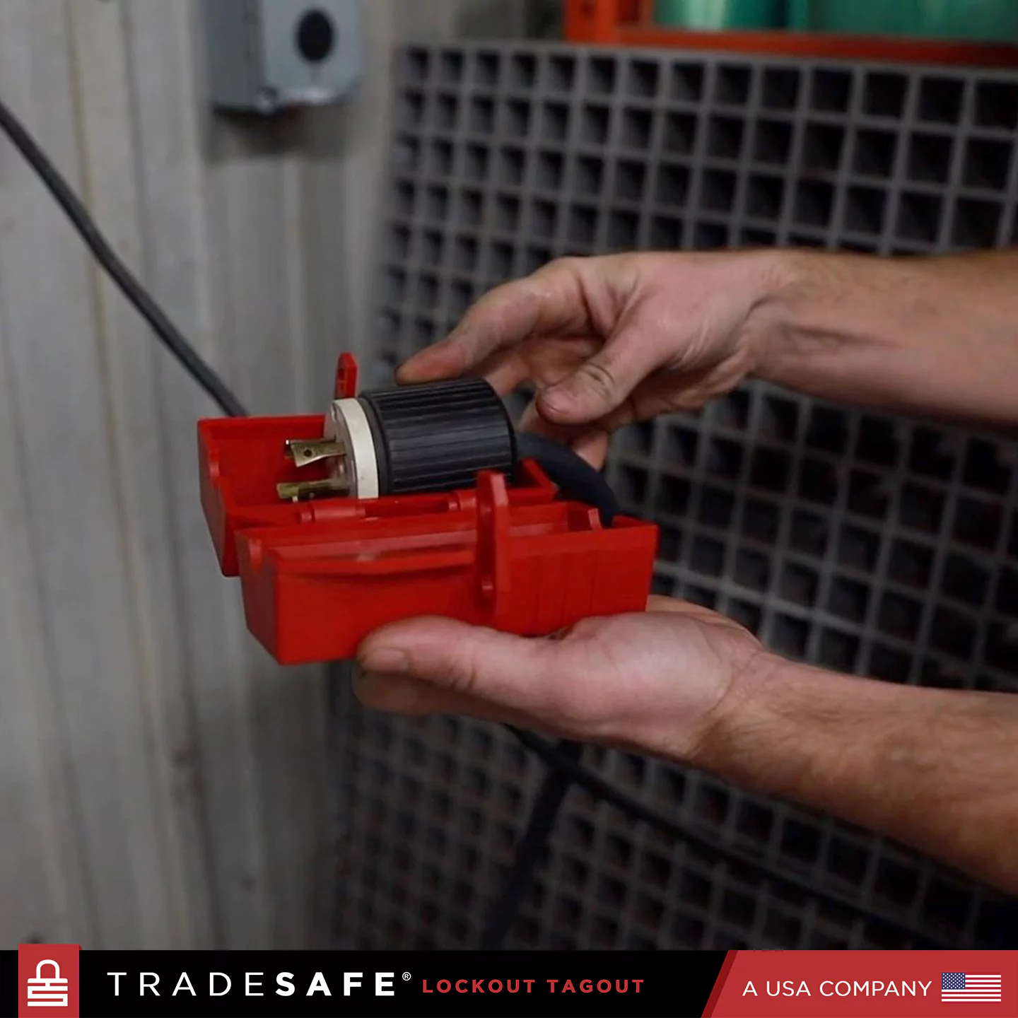 lockout tagout plug lock osha compliant