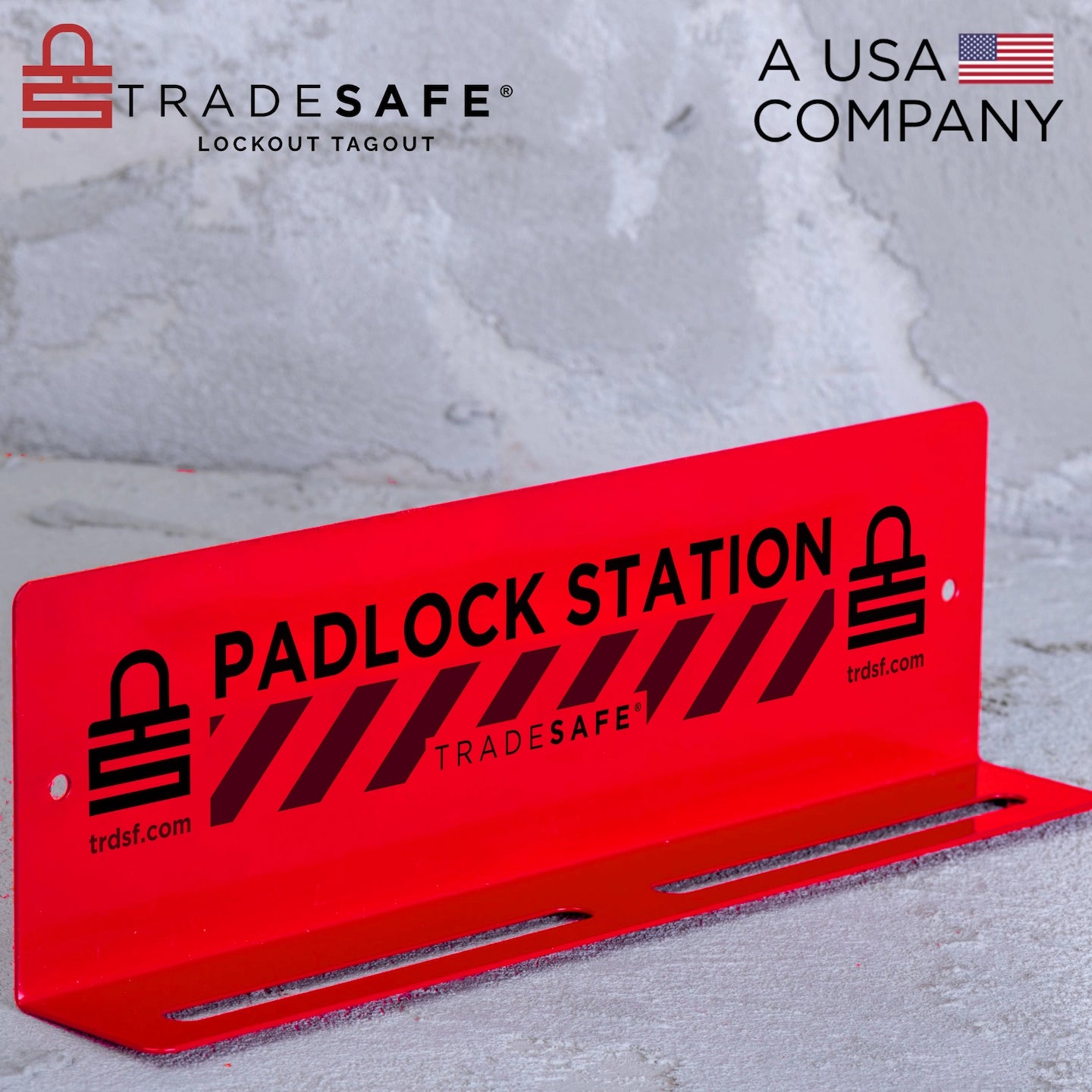 tradesafe lockout tagout padlock station lifestyle image