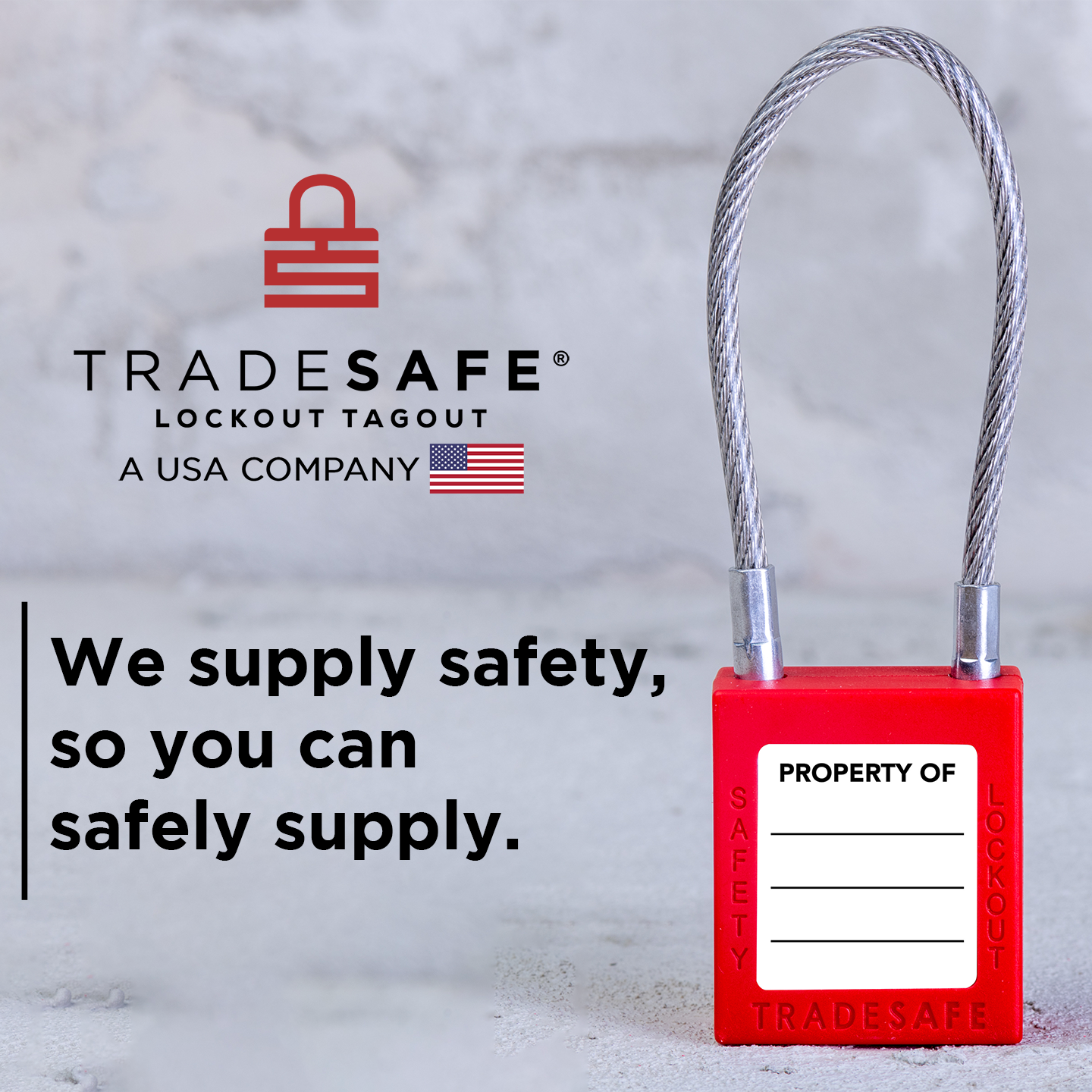 tradesafe: we supply safety, so you can safely supply