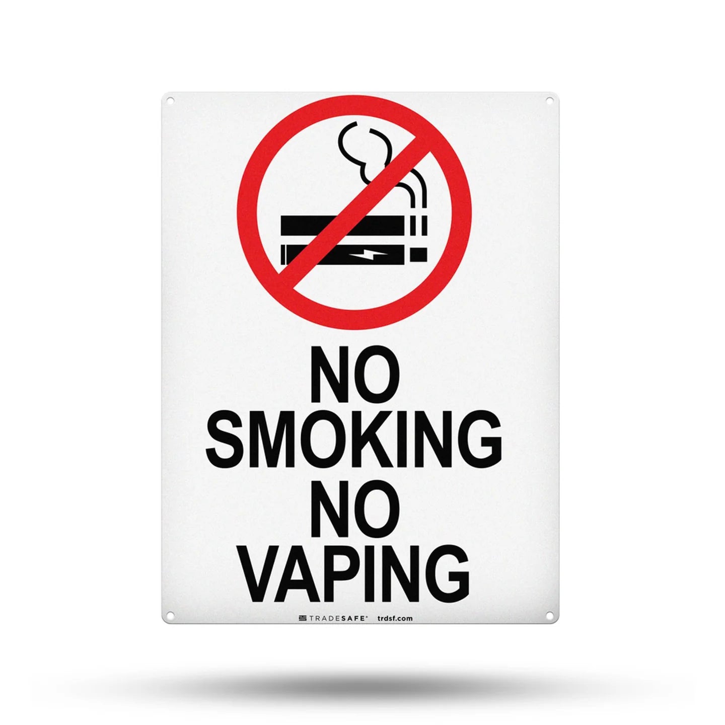 Seales de no fumar No Vaping - Seales de aluminio para fumar | COMERCIO SEGURO Seales de no fumar No Vaping - Seales de aluminio para fumar | COMERCIO SEGURO