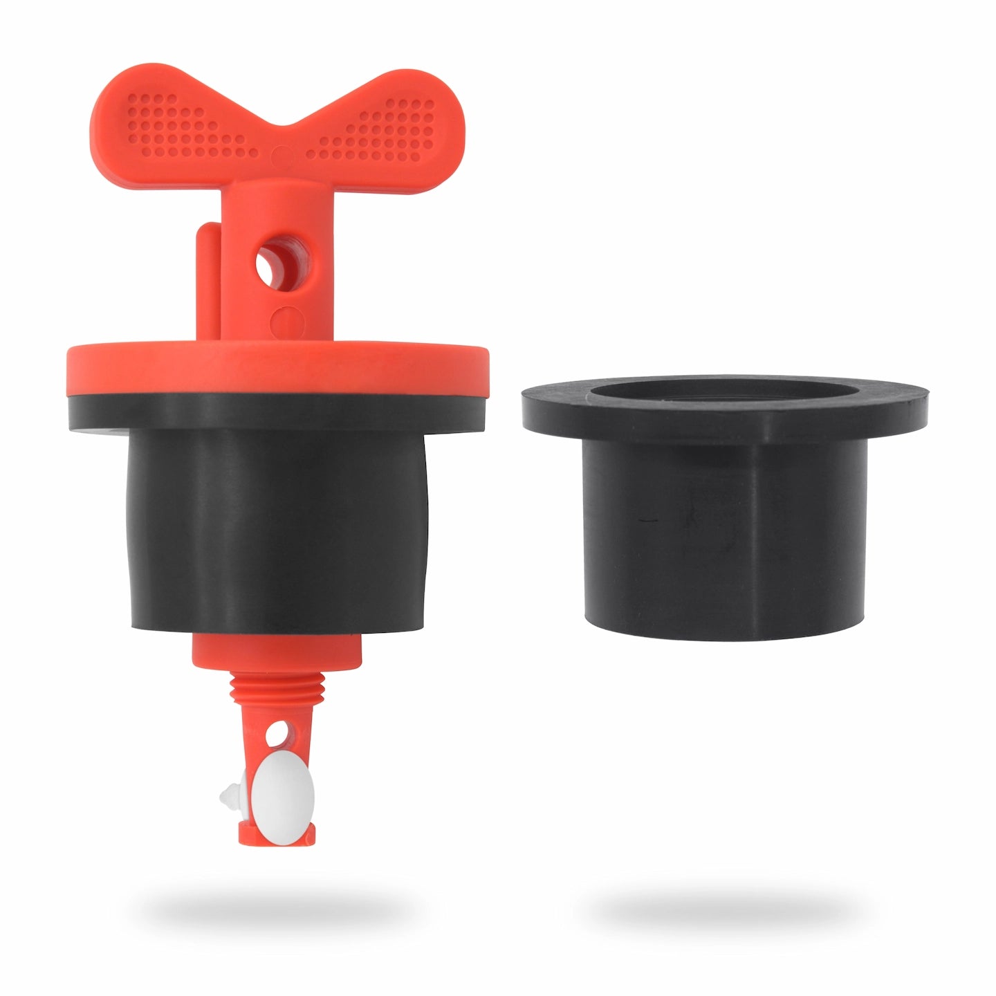 nylon drum plug locking device with 2 expandable rubber gaskets