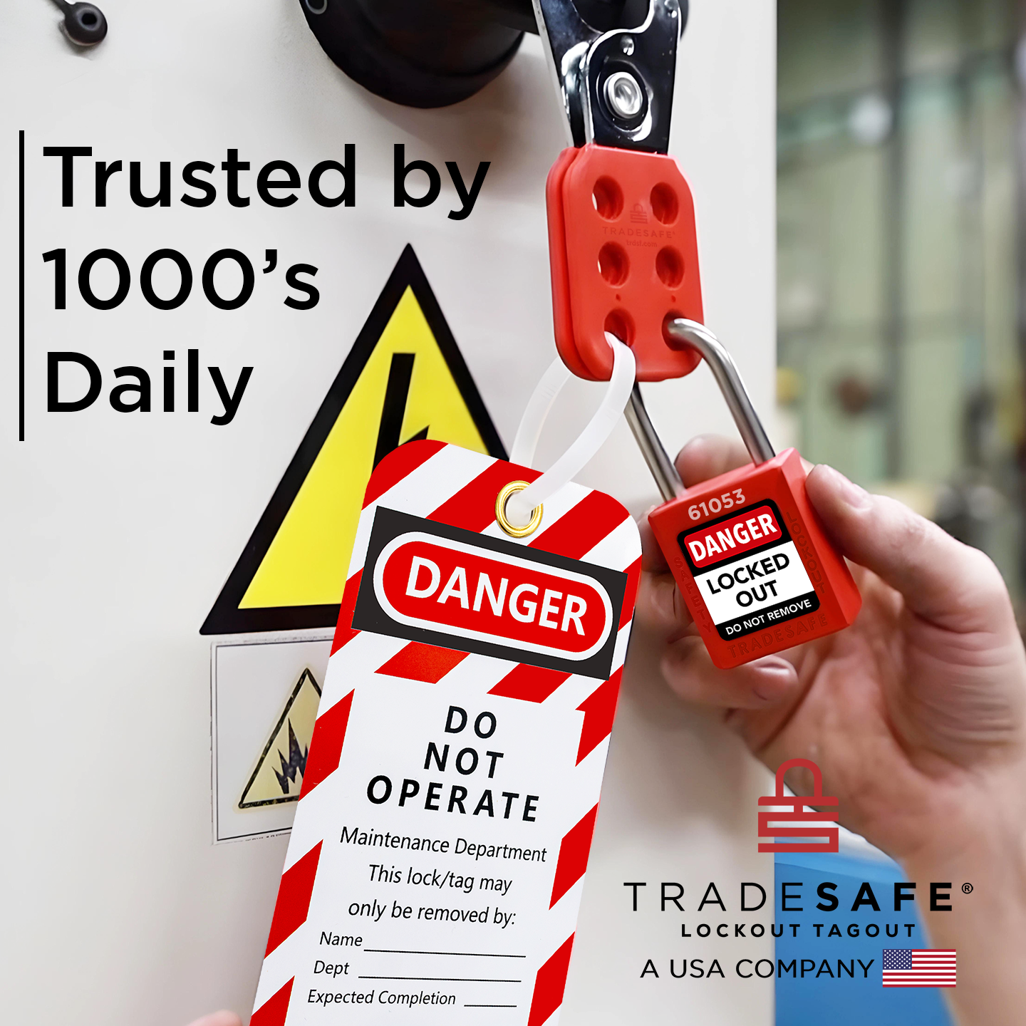 trusted by 1000s daily tradesafe lockout tagout
