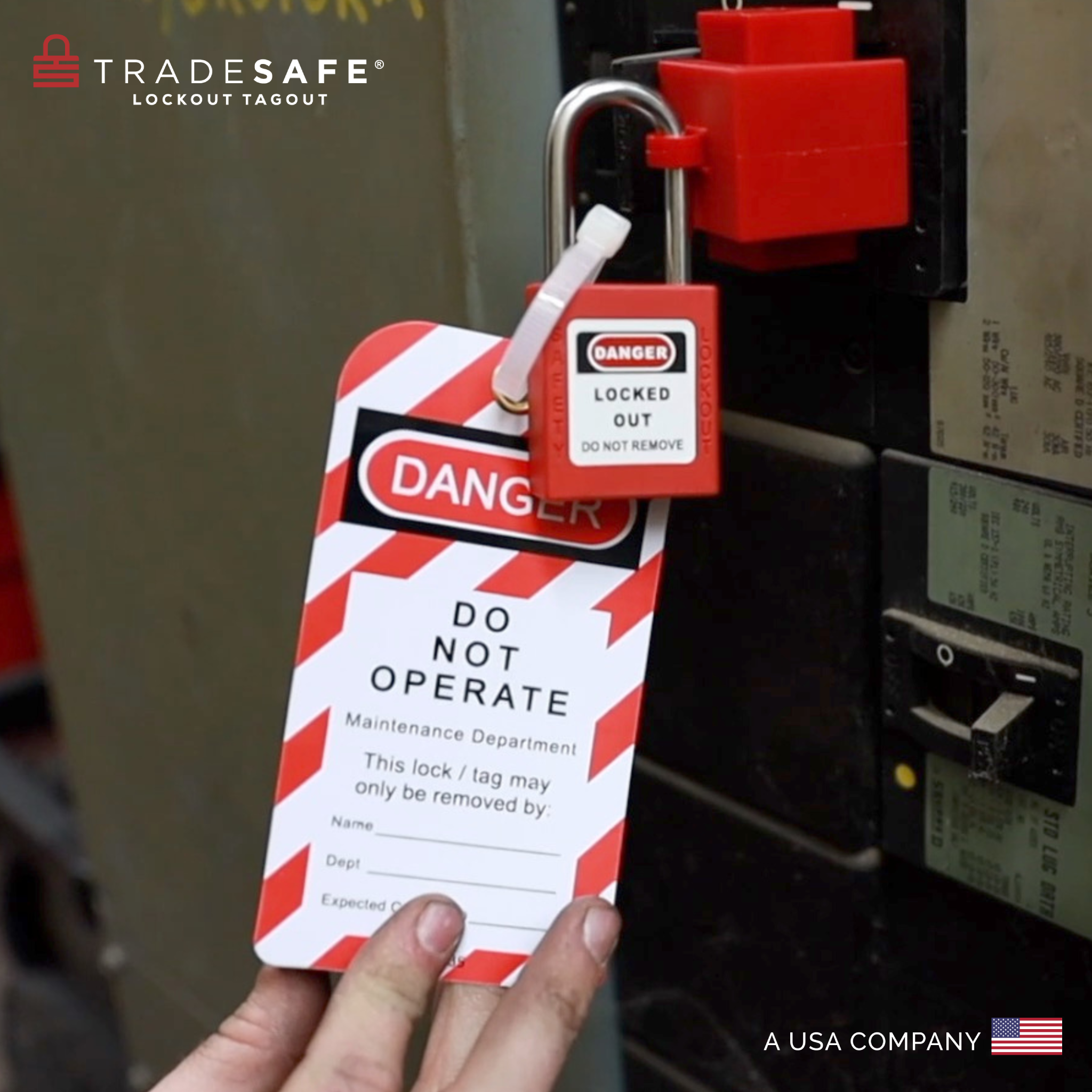Professional Lockout Tagout Kit – Industrial Loto Kit | TRADESAFE 007