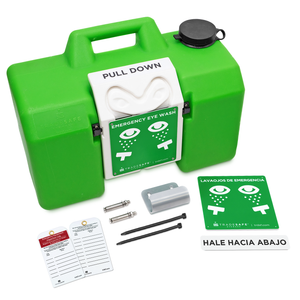 portable emergency eye wash station