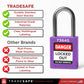 tradesafe padlock features compared to other brands