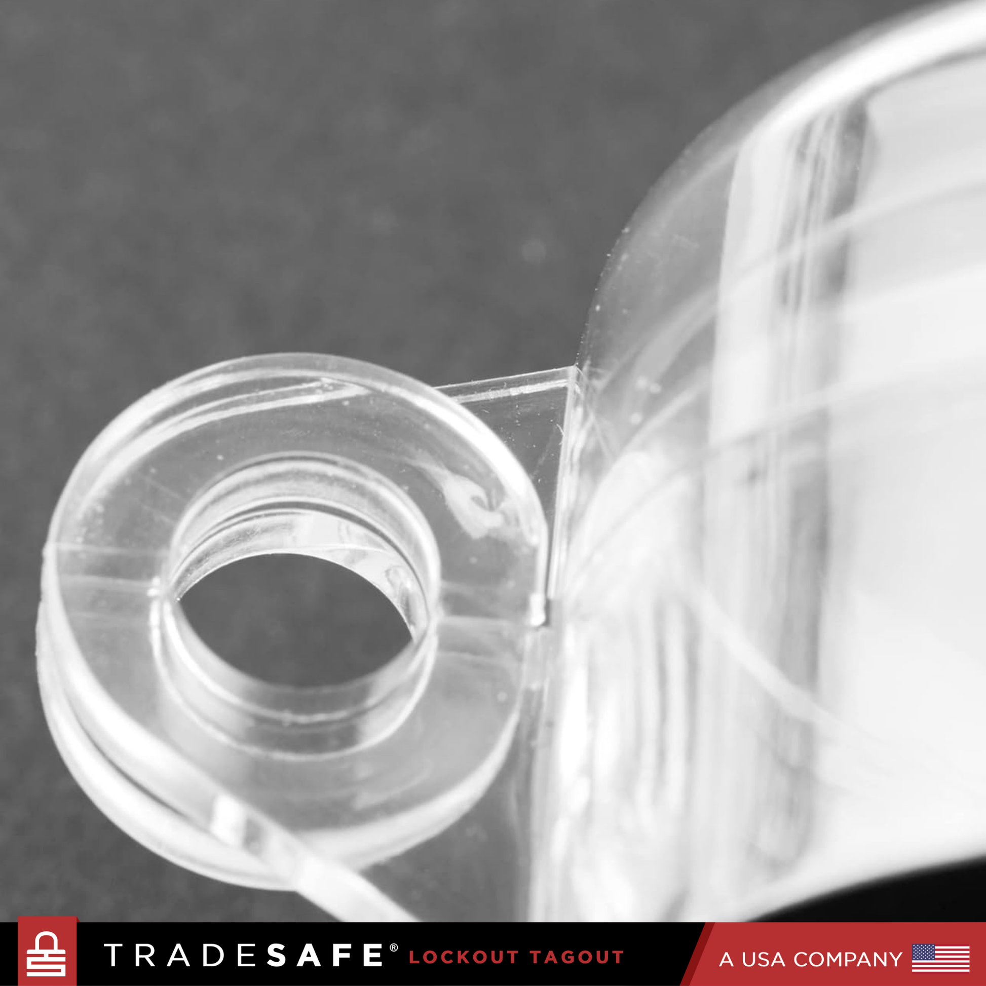 close-up view of push button cover focusing on its padlock shackle hole