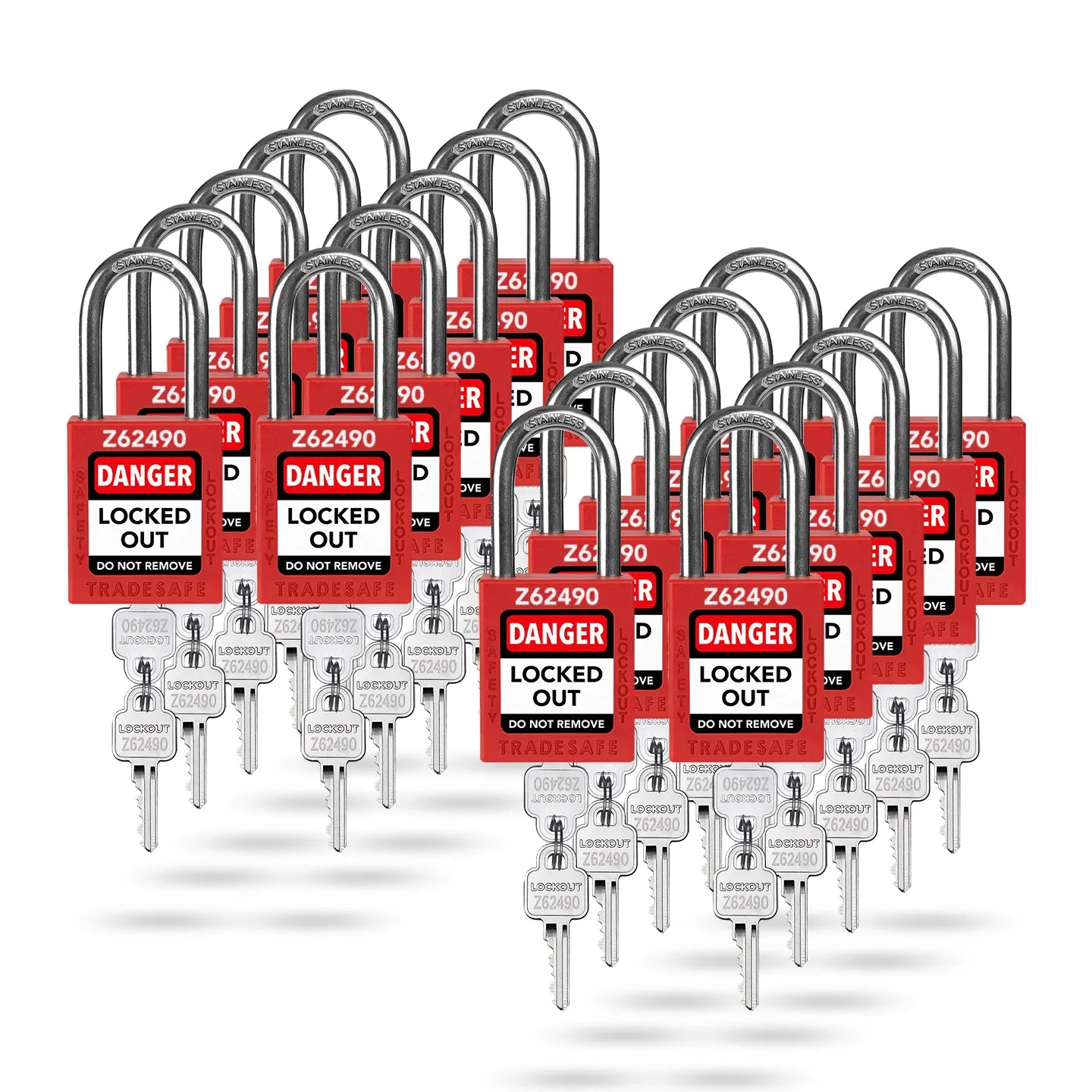 lockout tagout keyed alike locks