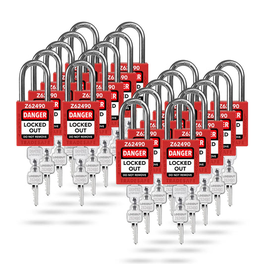 lockout tagout keyed alike locks