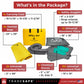 universal spill kit components inside the bag