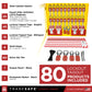 components of loto station cabinet, including 80 lockout tagout products