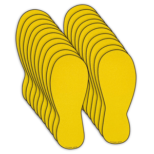 tradesafe footprint floor sticker