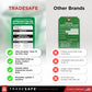 tradesafe scaffold inspection tags comparison with other brands