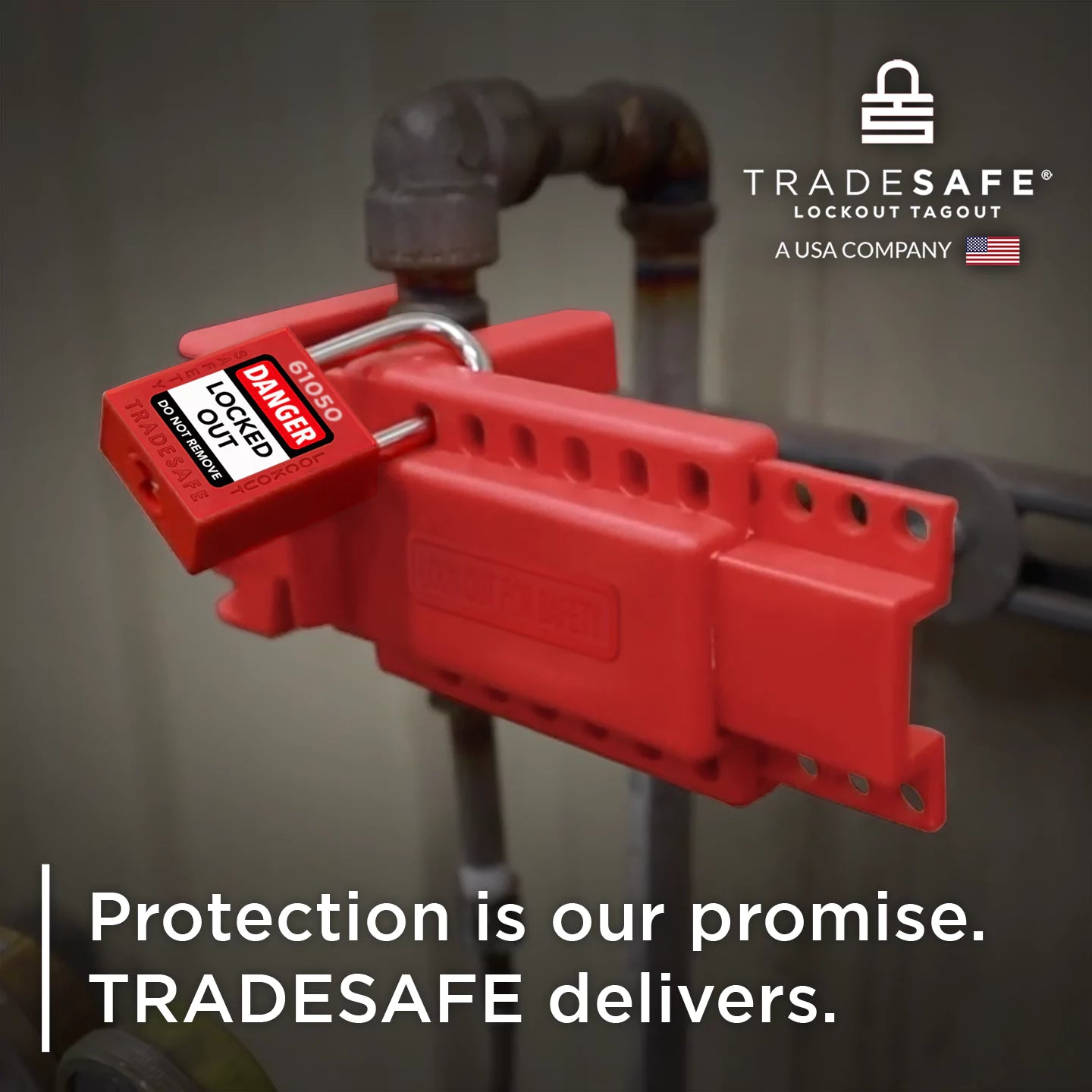 protection is our promise. tradesafe delivers