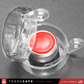top view of emergency push button cover round with button inside