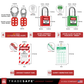 dimensions and quantities of hasps, tags, and locks