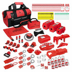 lockout tagout kit with 95 loto devices included