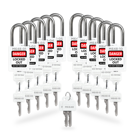 lockout padlocks with master key