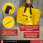 product features of the portable spill kit bag in yellow color