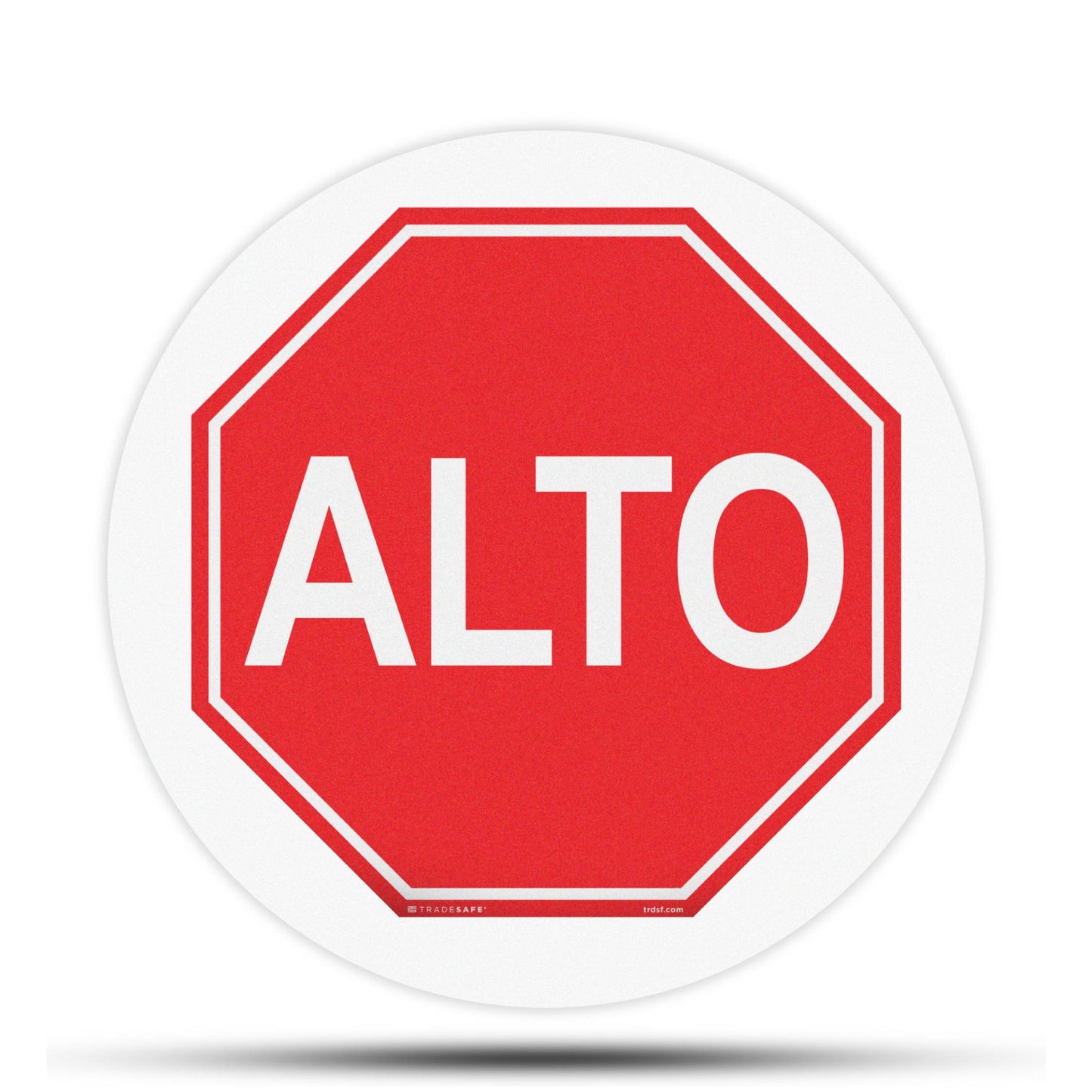 alto sign vinyl sticker