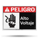 alto voltaje sign