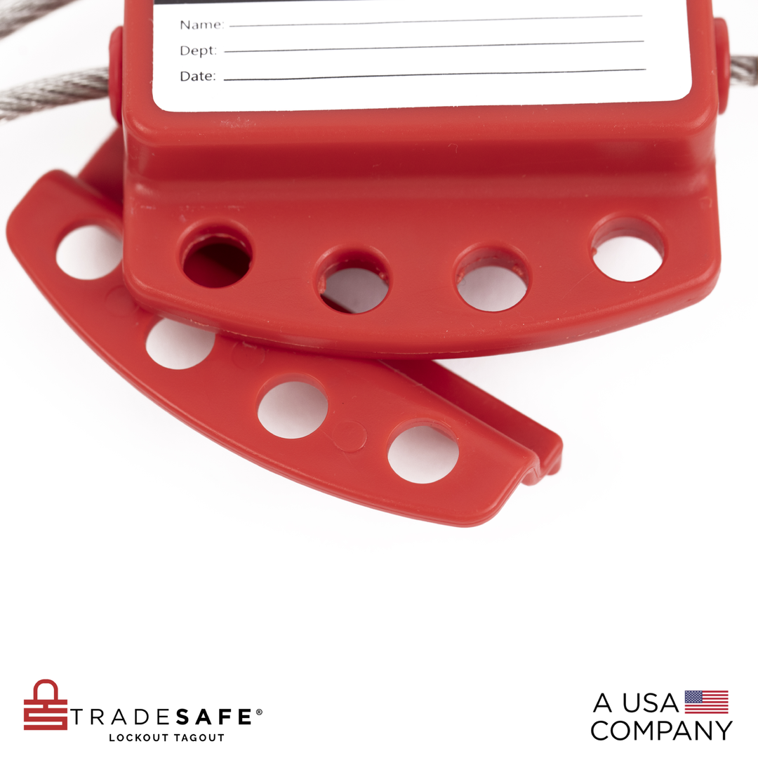 Adjustable Cable Lock Out Device - 6ft | TRADESAFE