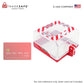 eye level view of emergency button cover size reference with bank card